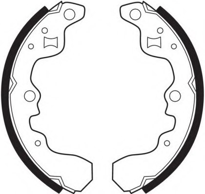 NECTO N1474 Brake Shoe Set